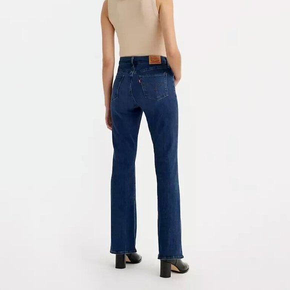 Levis Classic Bootcut Jeans Women 6 W28 L32 $70 Stretch Cotton Pockets 392520028 - Picture 12 of 14